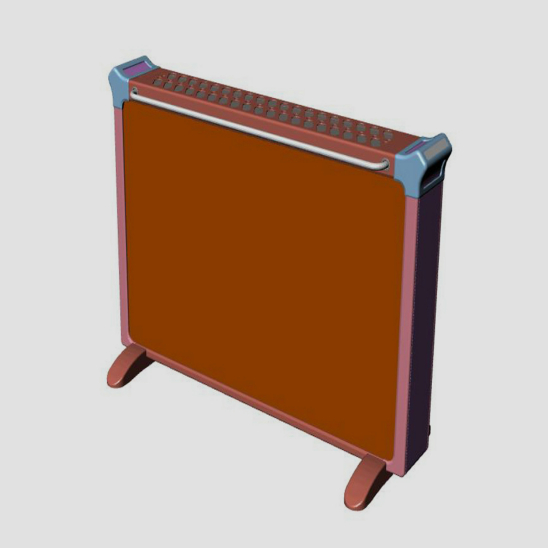 玻璃电暖器手板模型